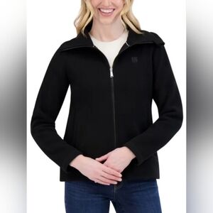 DKNY Sport Women's Polar Fleece Full Zip Sweater NWT